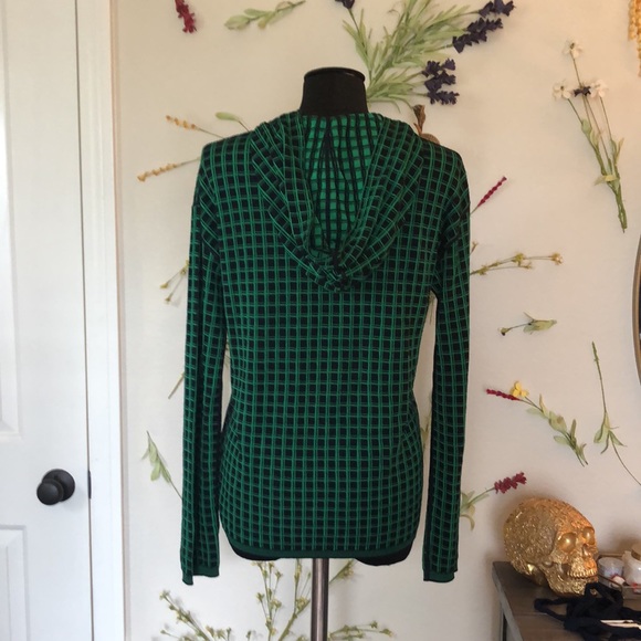 Piazza Sempione Checkered Zip Up Jacket NWT - Picture 4 of 12
